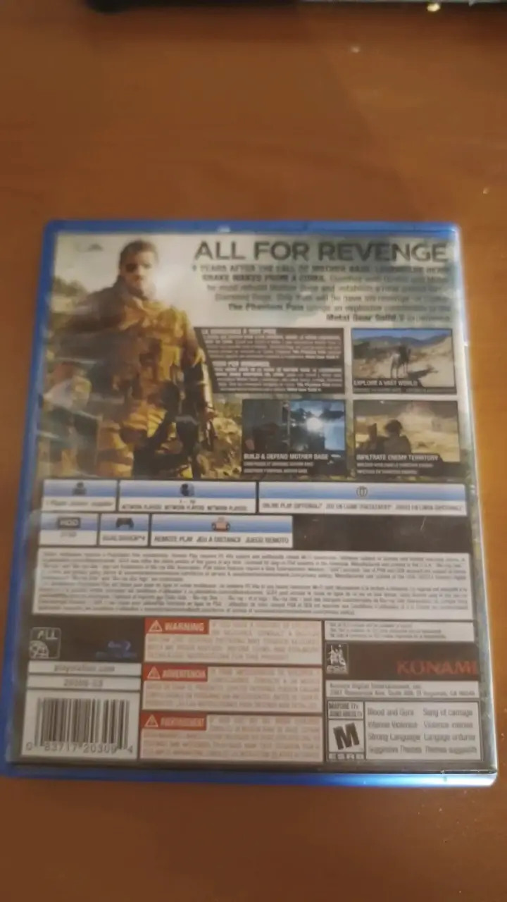 Juego PS4 Metal Gear Solid V: The Phantom Pain - 2