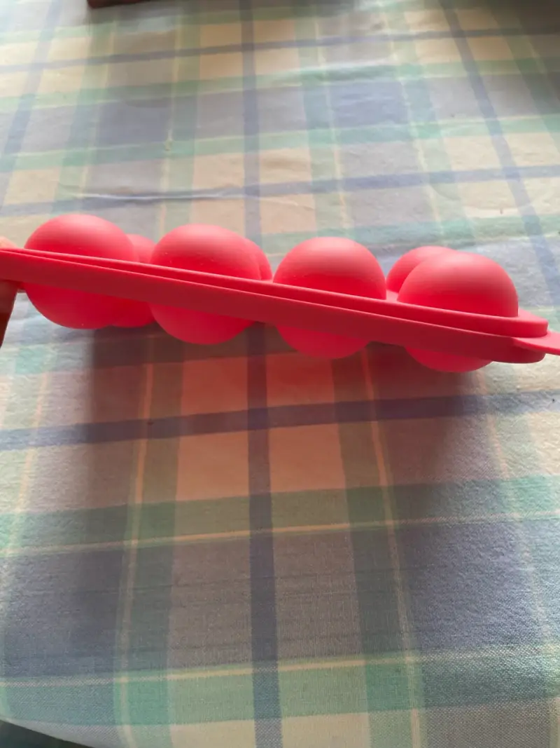 Molde de silicona para cake pops rosado - 2