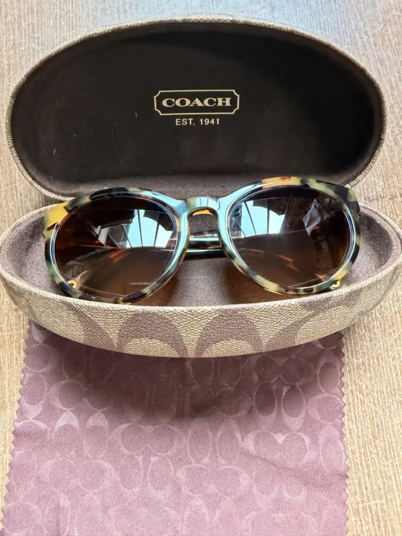 Gafas de sol Coach estilo carey - 2