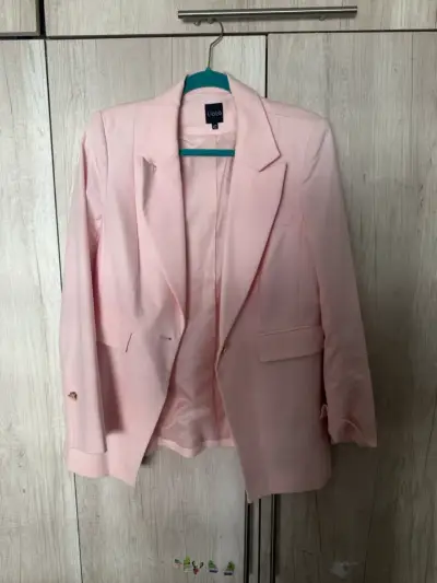 Blazer rosado para mujer Liola talla 42 - miniatura 1