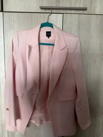 Blazer rosado para mujer Liola talla 42 - miniatura 2