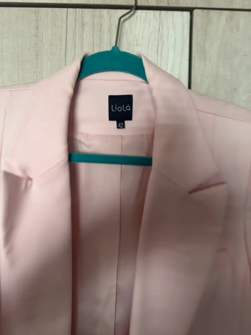 Blazer rosado para mujer Liola talla 42 - 3