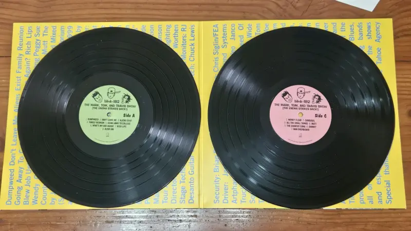 Vinilo Blink-182 - The Mark, Tom, and Travis Show - 3