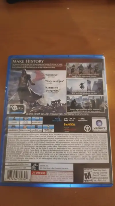 Assassin's Creed Unity Edición Limitada para PS4 - miniatura 2