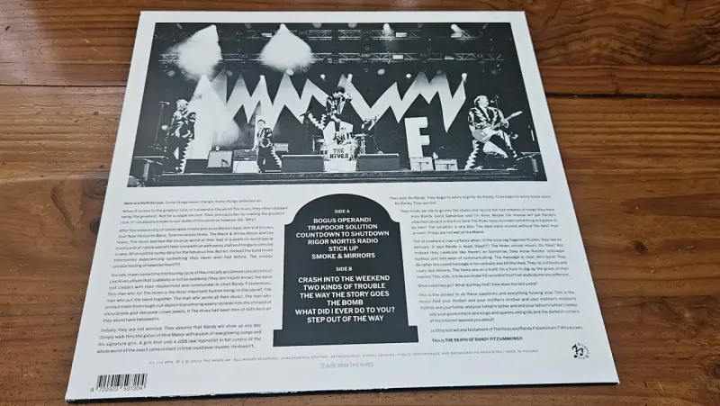 Vinilo The Hives The Death of Randy Fitzsimmons - 2