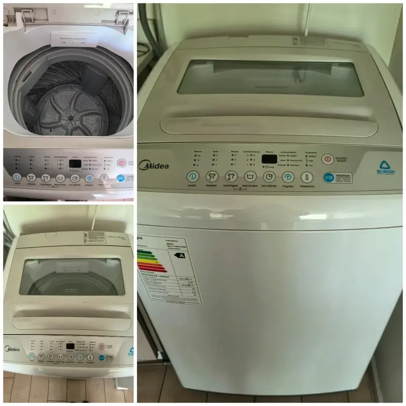 Lavadora Midea 3D Wash 11kg en buen estado - 1