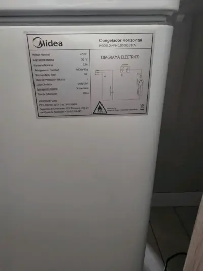 Congelador Horizontal Midea 100L A+ - miniatura 2