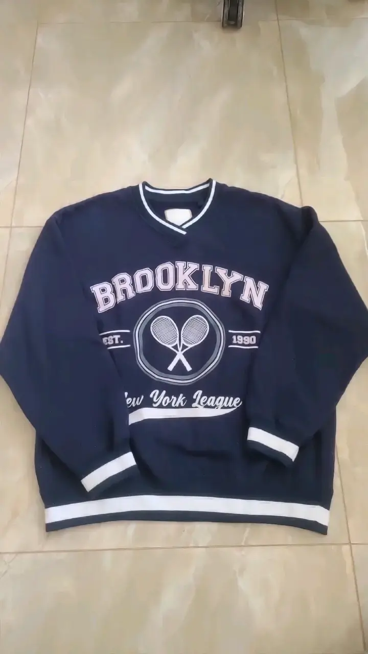 Polerón azul Brooklyn New York League