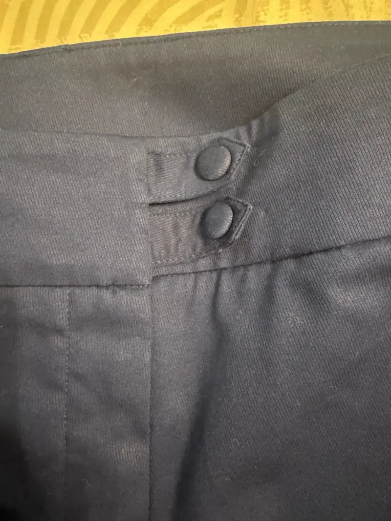 Pantalones de vestir azul marino para hombre - 3