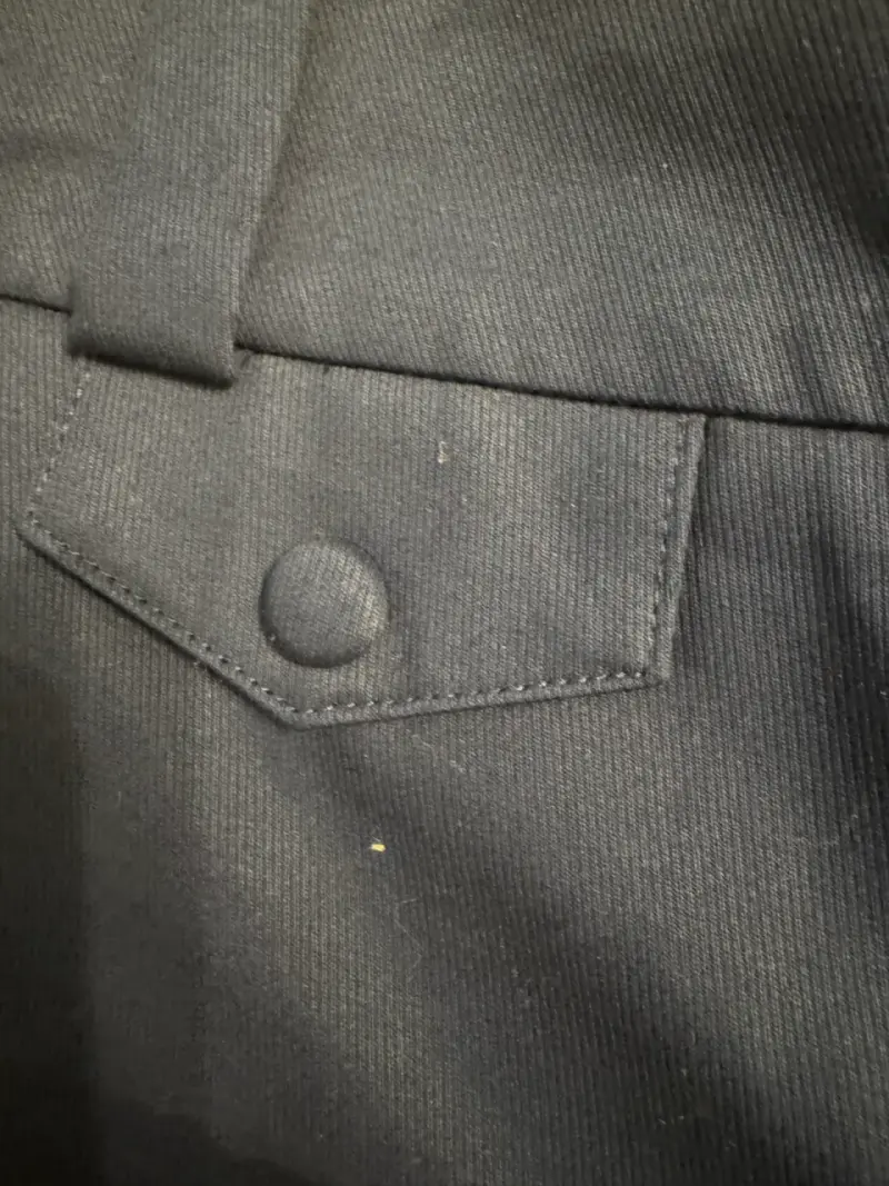Pantalones de vestir azul marino para hombre - 4