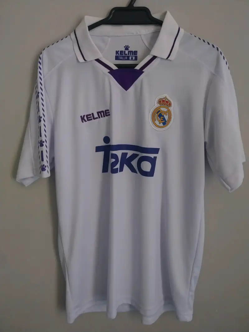 Camiseta Real Madrid Zamorano Retro Talla M - 2