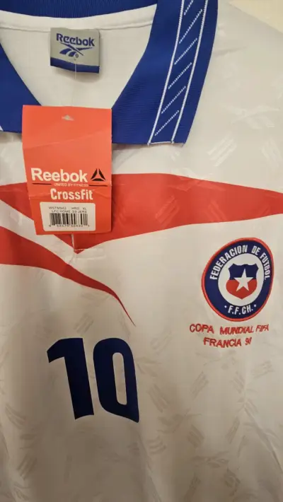 Camiseta Retro Chile Francia 98 - miniatura 1