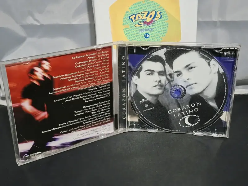 CD La Sociedad Corazón Latino música Chilena - 2