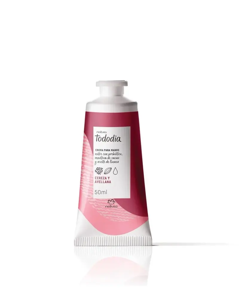 Crema de manos Natura Tododia Cereza y Avellana