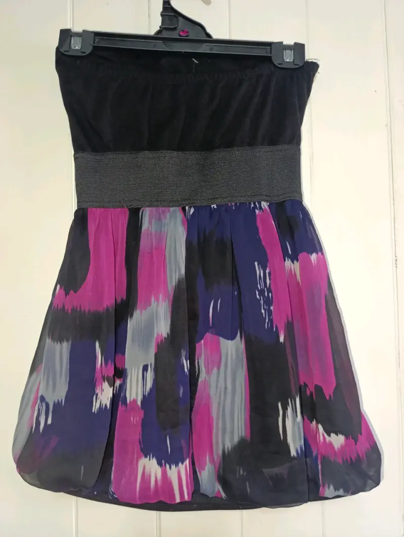 Vestido strapless Urban Behavior multicolor - 2