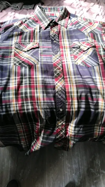 Camisa a cuadros Wrangler para hombre - miniatura 1