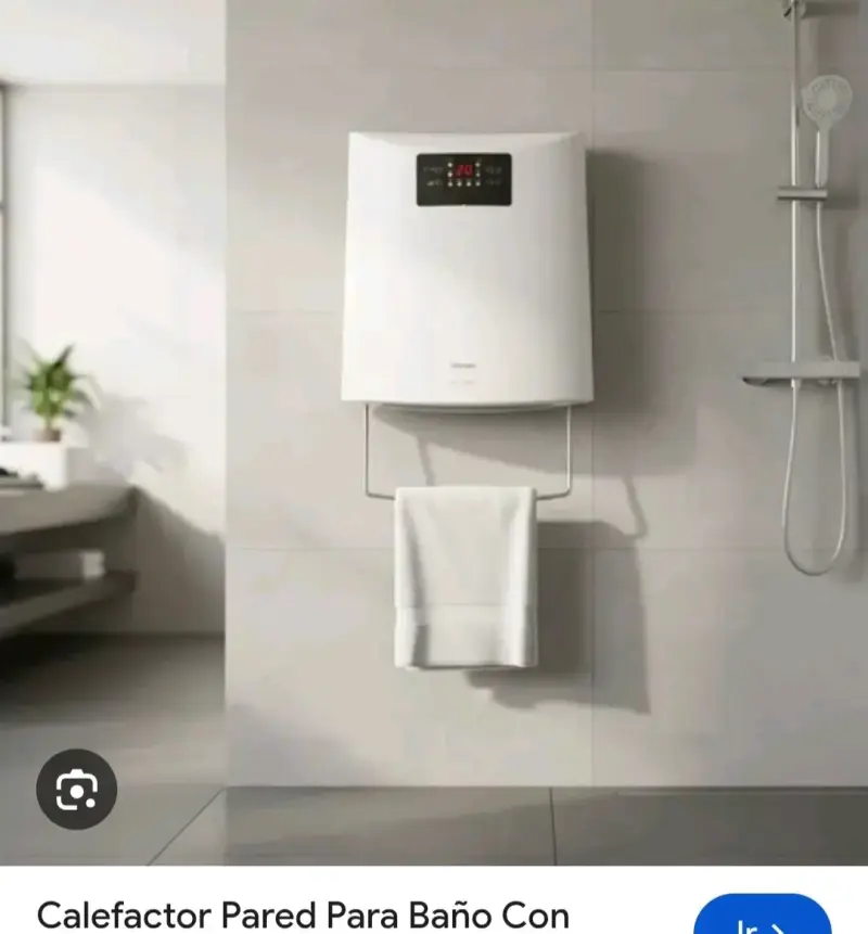 Calefactor mural Würden HBH-2007F para baño - 2