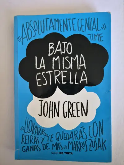 Libro :"Bajo La Misma Estrella" de John Green - miniatura 1