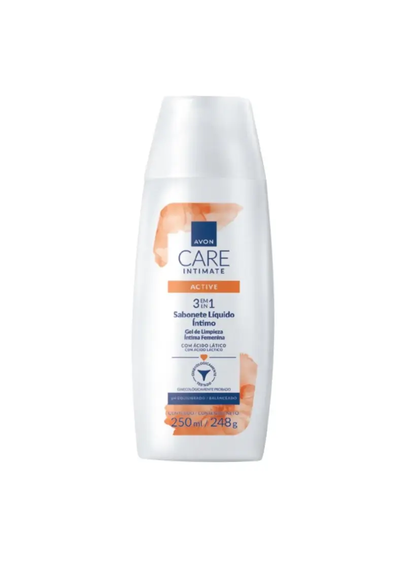 Gel de Limpieza Íntima Avon Care 250ml