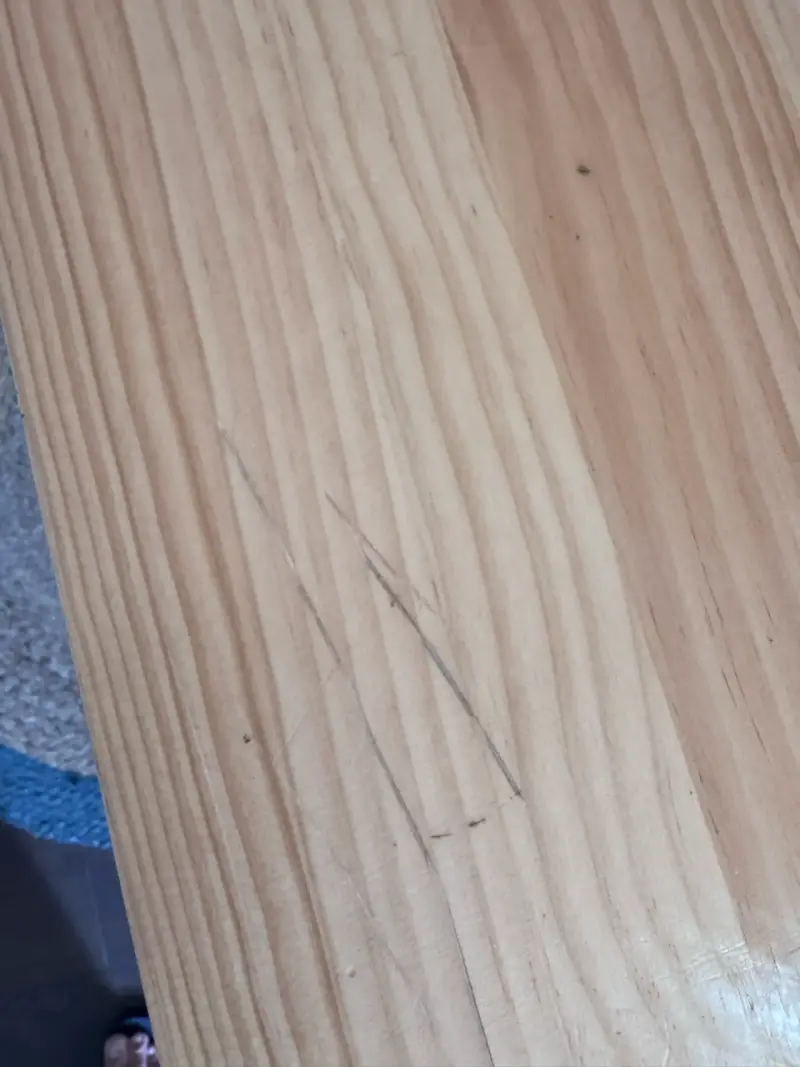 Escritorio de madera con cajones estilo moderno - 3