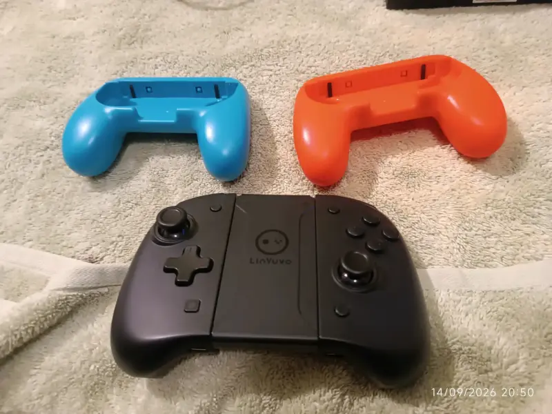 Nintendo switch Oled + Mario party + accesorios. - 4