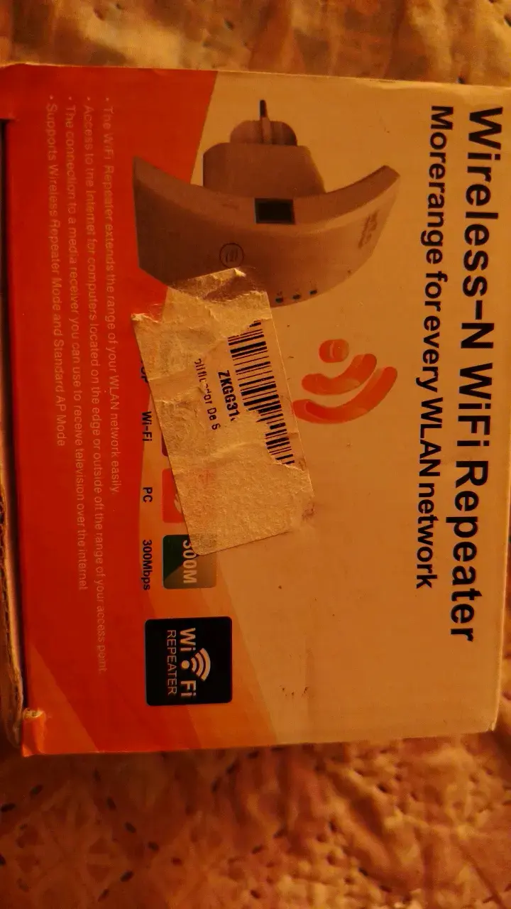 Repetidor WiFi Wireless-N 300Mbps