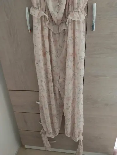 Enterito largo floral H&M talla L - miniatura 2