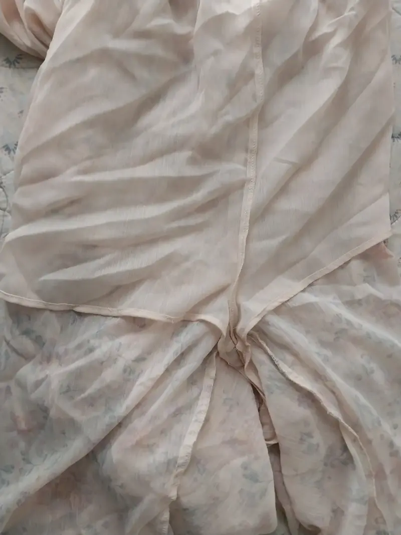 Enterito largo floral H&M talla L - 6