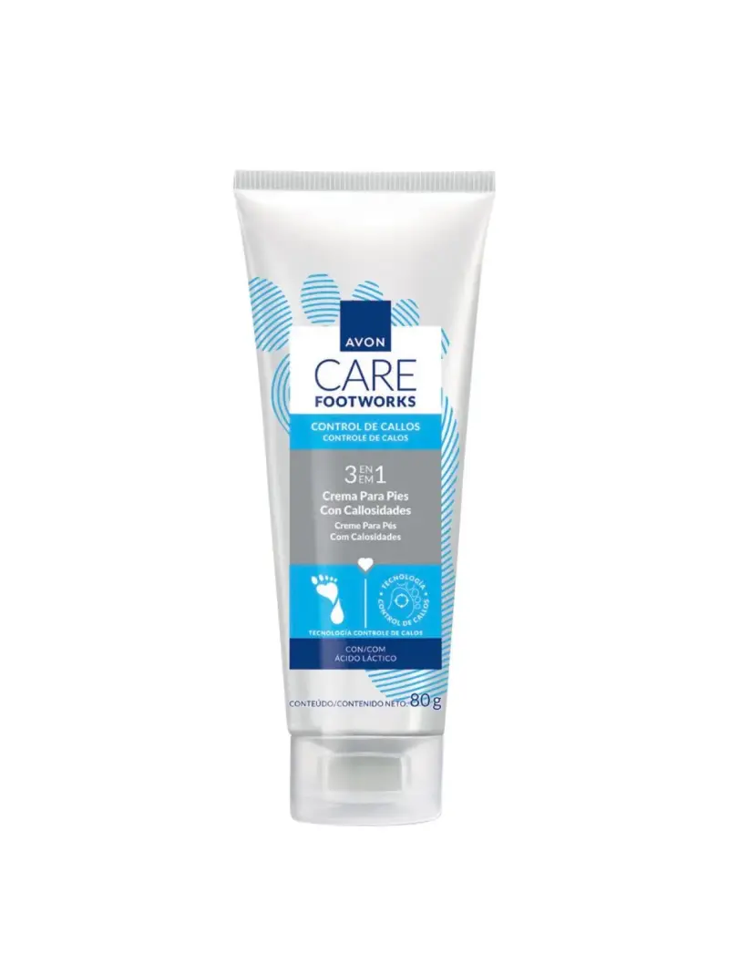Crema para pies Avon Care Footworks 80g