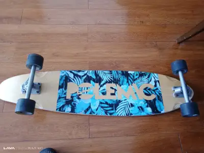 Longboard Polemic con diseño floral - miniatura 1