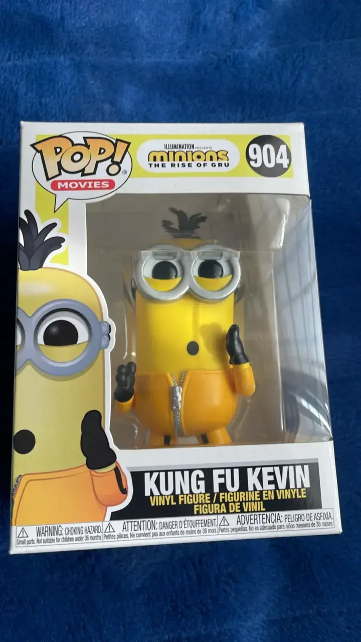 Figura Funko Pop Kung Fu Kevin Minions - 1