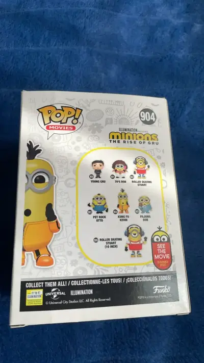 Figura Funko Pop Kung Fu Kevin Minions - miniatura 3