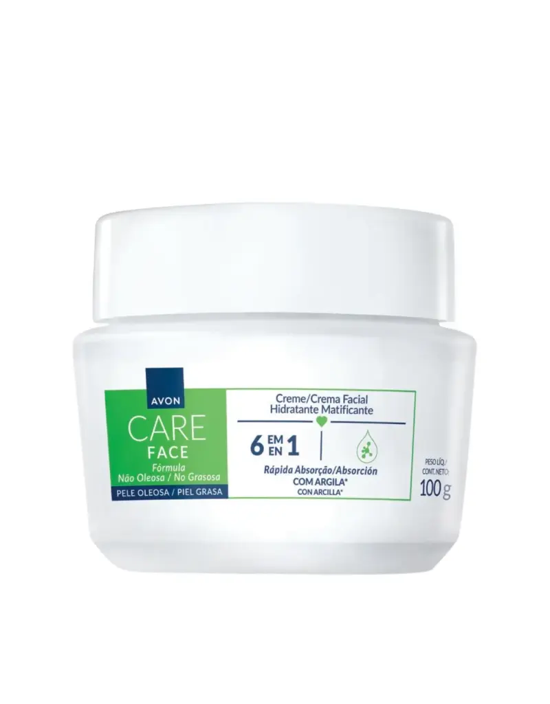 Crema Facial Matificante Avon Care 6 en