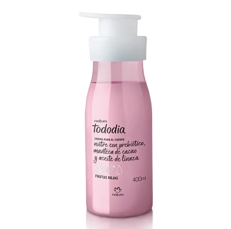 Crema corporal Natura Tododia Frutas Rojas 400ml
