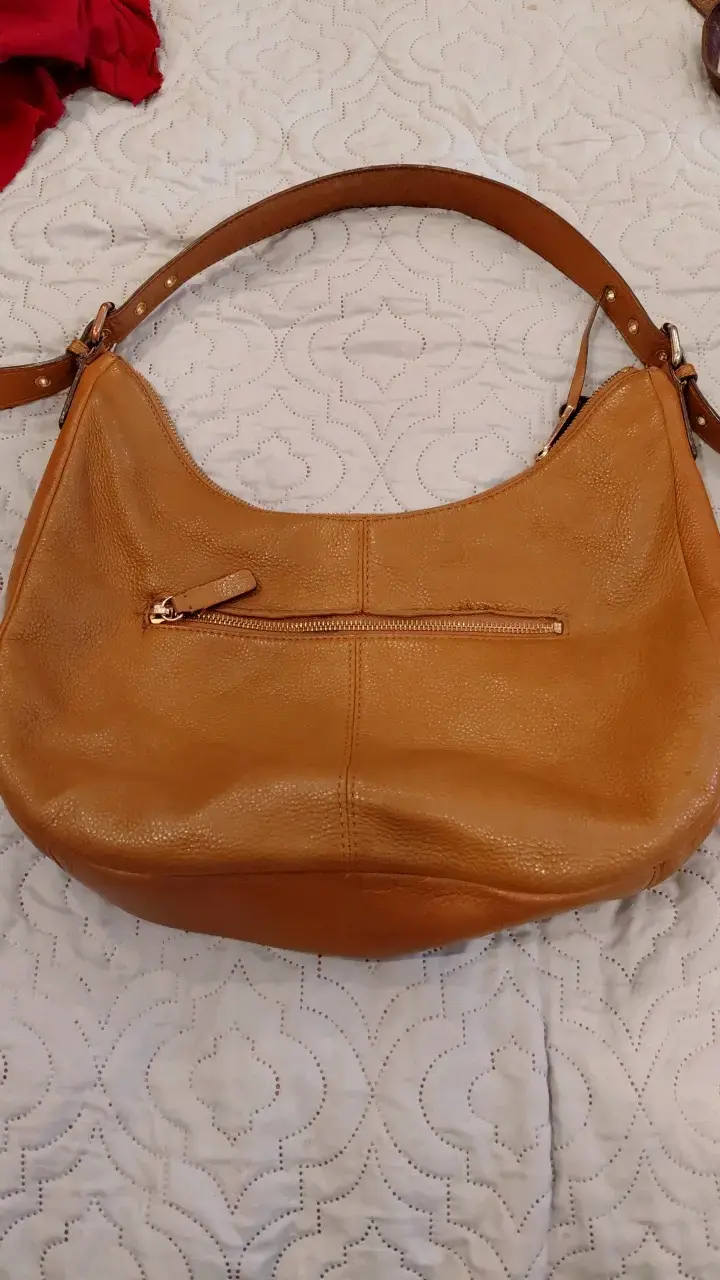 Bolso de cuero marrón calvin klein - 6