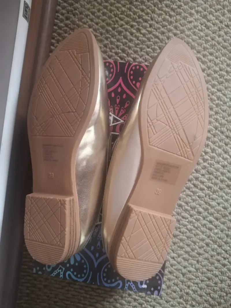 Puntillas doradas de mujer talla 39 - 3