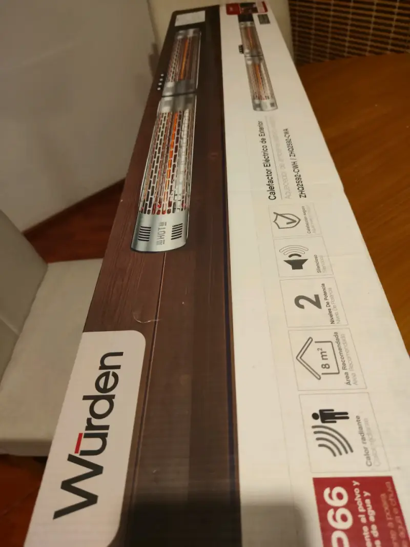 Calefactor de Exterior Eléctrico Würden IP66 - 4