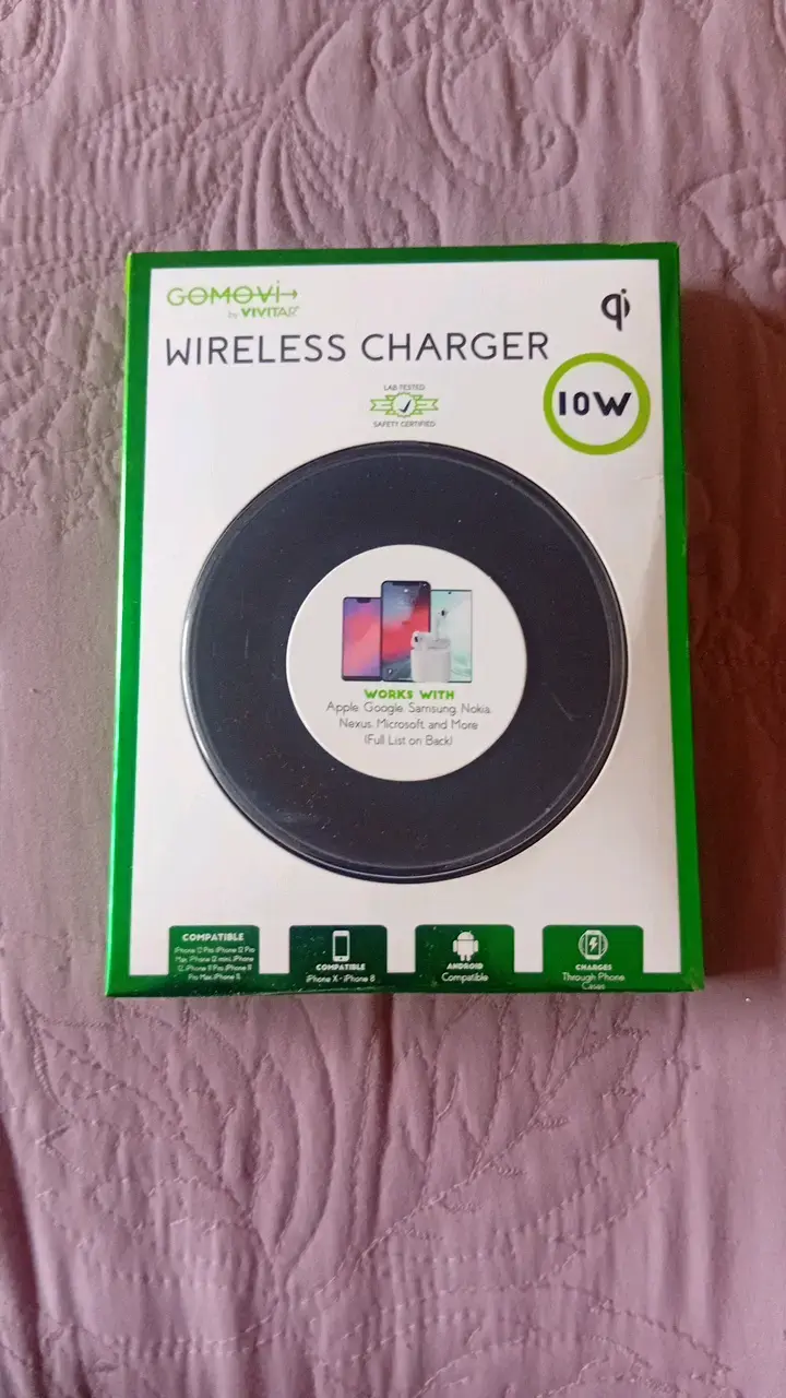 Cargador Inalámbrico 10W Gomovi Compatible - 1