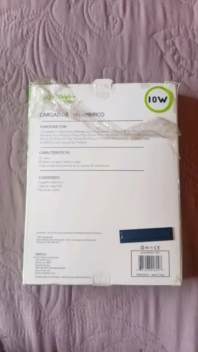 Cargador Inalámbrico 10W Gomovi Compatible - miniatura 2