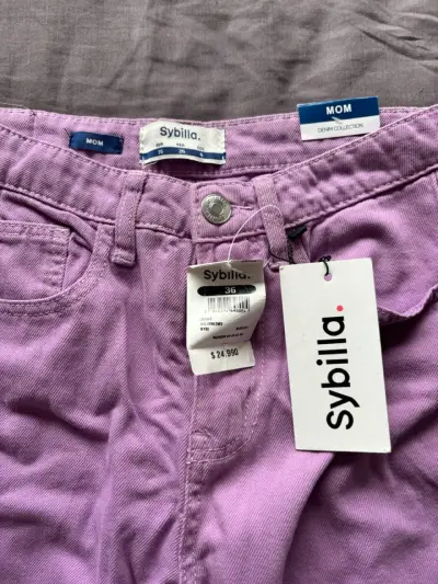 Jeans Mom Lila Sybilla Talla 36 nuevos! - miniatura 3
