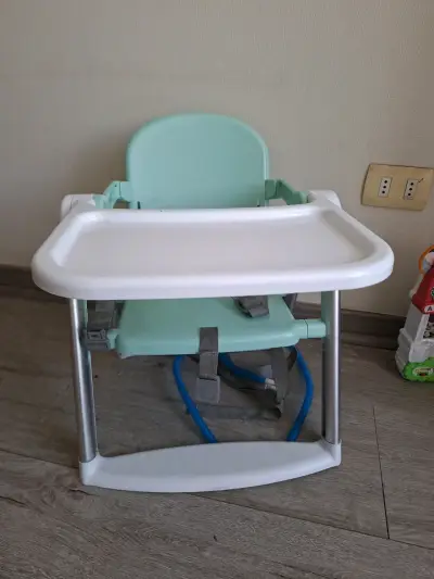 Silla de Comer para Bebé 2GO Verde - miniatura 1