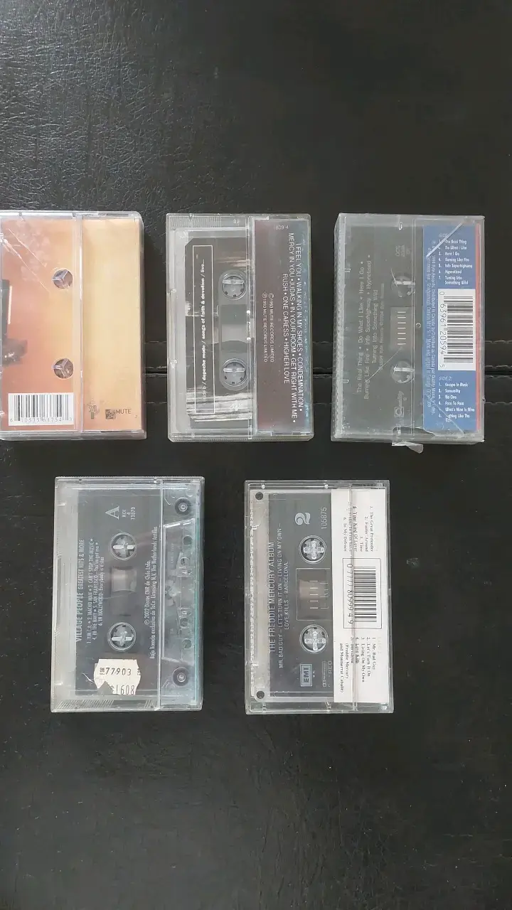 Lote de cassettes musicales variados - 2