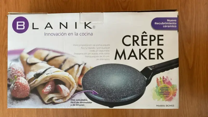 Crepera Blanik con recubrimiento cerámico