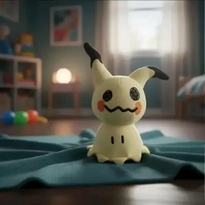 Peluche Mimikyu Pokémon suave y adorable - miniatura 4