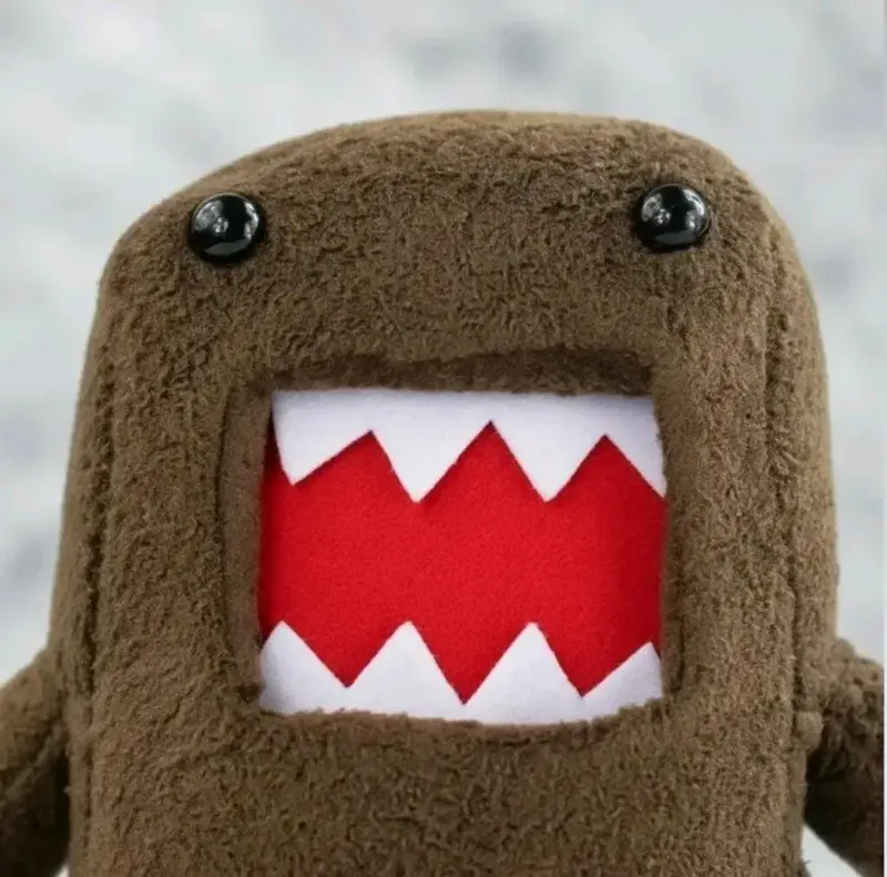 Peluche Domo de felpa marrón - 2