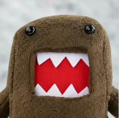 Peluche Domo de felpa marrón - miniatura 2