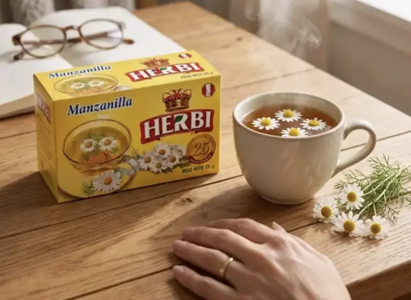 Té de Manzanilla y Canela Herbi 25 Sobres - 1