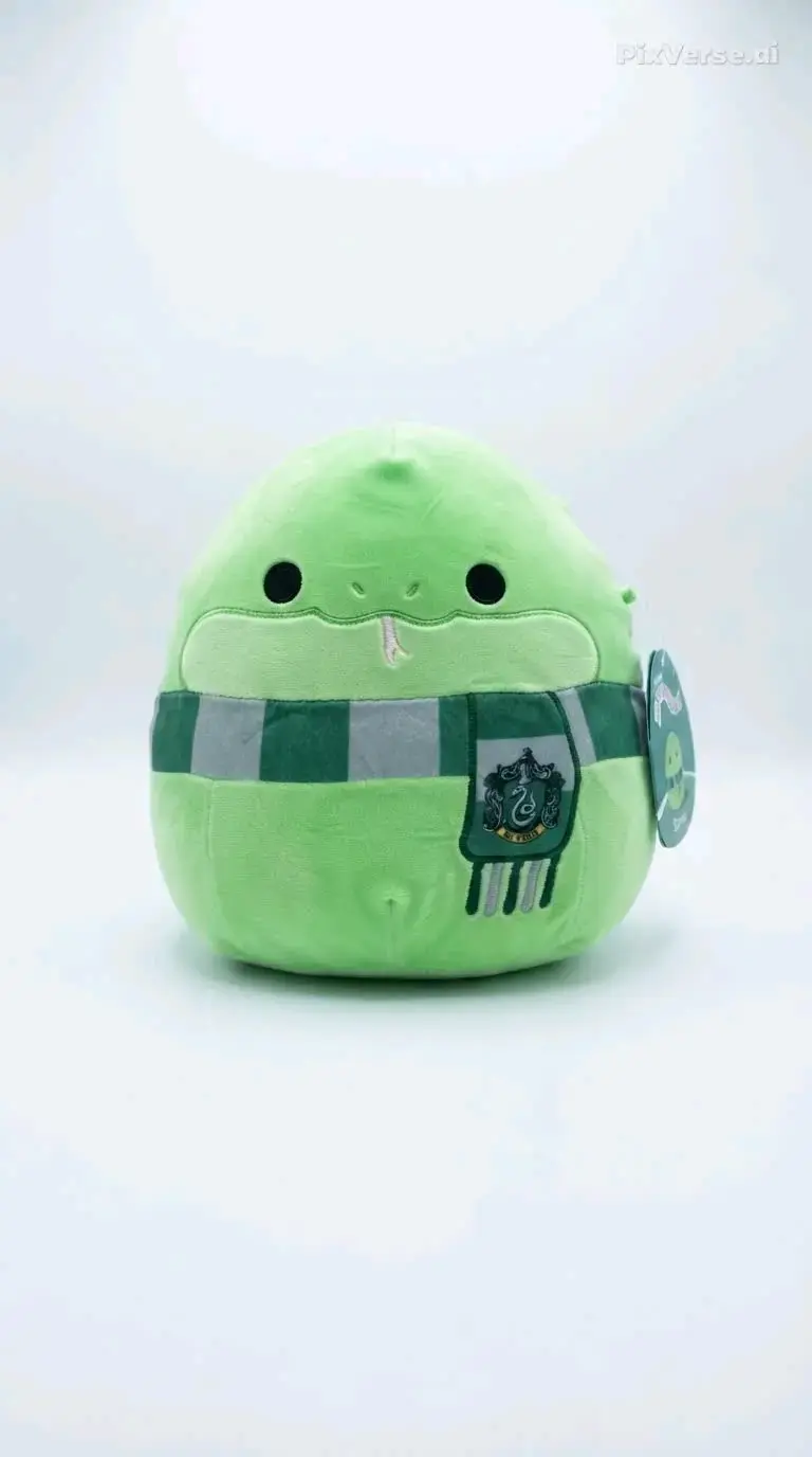 Peluche verde de serpiente Slytherin Harry Potter - 1