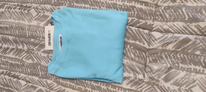 Polera azul celeste para hombre