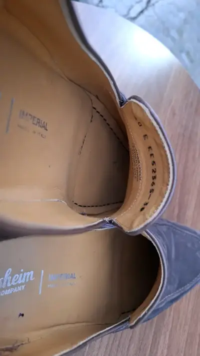 Zapatos de vestir de gamuza Florsheim marrón - miniatura 4